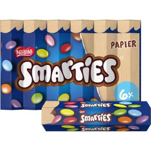 6x34g Smarties Hexatube