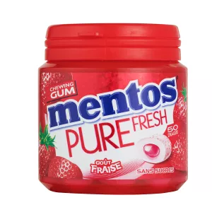 Kaugummi Pure Fresh Fraise 100g - MENTOS
