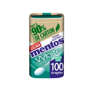 チューインガム ホワイトメンテドゥース 100g - MENTOS