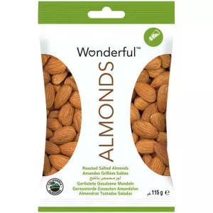 Hạnh Nhân Rang Muối 115g - Wonderful