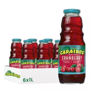 Boisson Cranberry 1l X6 - CARAIBOS