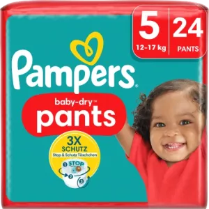 Диваны Детские сухие штаны T5 (12-17 кг) X24 - PAMPERS