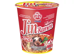 Sopa Picante de Macarrão Jin Ramen 65 G - Ottogi