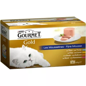 Gold les Mousselines 猫粮 4x85g - PURINA GOURMET