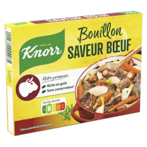 15 Tab 150g Bouill Boeuf Knorr