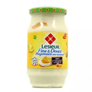 Fine and Mild Mayonnaise Without Mustard, 475g -  LESIEUR