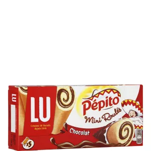 Pépito Mini roule Chocolat x5 150g - Lu