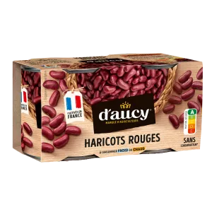 Haricots Rge 2x125g