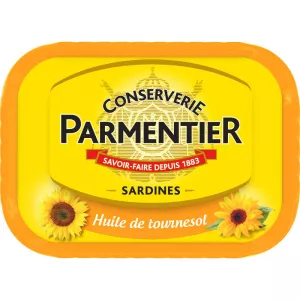 Sardinas en Aceite de Girasol, 135g - PARMENTIER