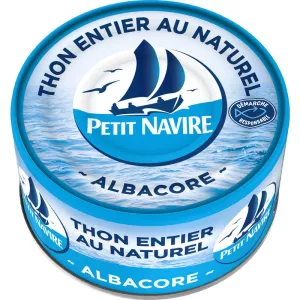 Natural tuna, 93g - PETIT NAVIRE