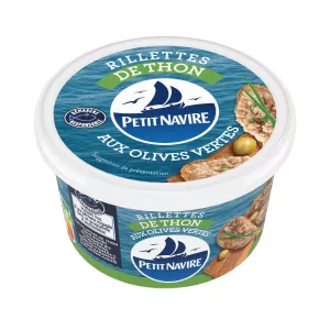 125 g de atún de oliva rillette - Petit Navire