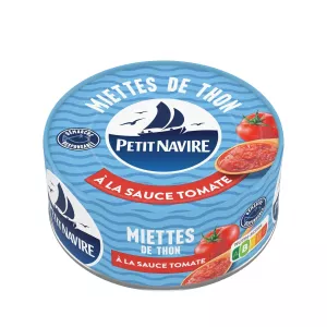 Tuna katika Mchuzi wa Nyanya 140g - PETIT NAVIRE