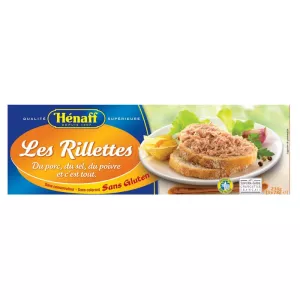 Rillettes Breton.henaf.3x78g