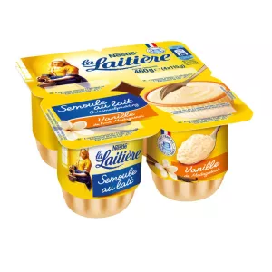 Ll Semoule Au Lait Vanille 4x1
