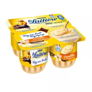 Ll Riz Au Lait Vanille 4x115g