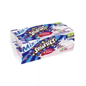 Joghurt mit Erdbeergeschmack 4x120g - Smarties