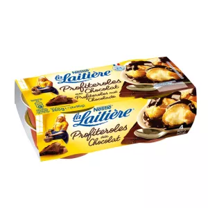 Profiteroles au chocolat 4x90g - LA LAITIÈRE