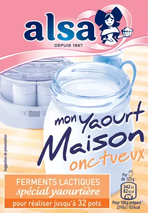 8g Alsa Yaourt Maison Onctueux