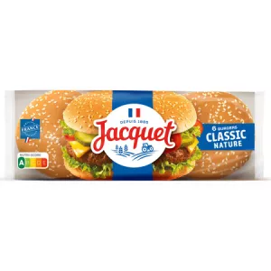 330g Burger Nature X6 Jacquet