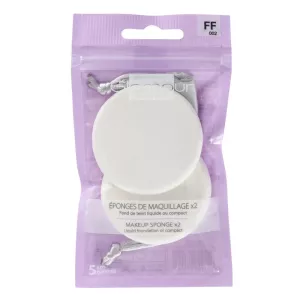 2 Eponges Fond De Teint Gp