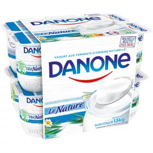 ヤウールト ネイチャー 12x125g - Danone