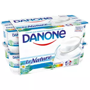 「ネイチャー」ヨーグルト 16×125g - Danone