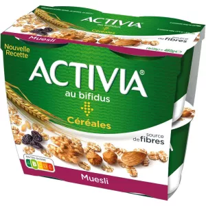 Yaourt muesli 4x120g - ACTIVIA