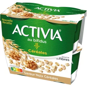Yaourt noix et céréales 4x120 - ACTIVIA