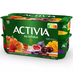 Activia Fruits Panache 16x125g