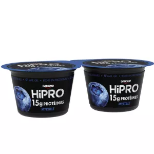 Protein bilk mtindi 0% mg hipro 2x160g - HIPRO