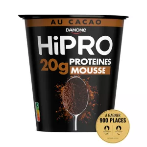 Mousse au chocolat protéinée 200g - HIPRO