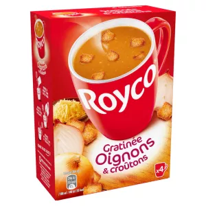 Cipolle e crostini gratinés, 4x20cl - ROYCO
