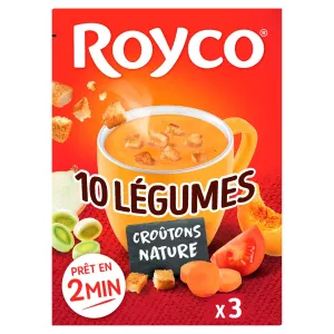 Vellutata 10 Crostini Di Verdure Rosmarino X3 - Royco