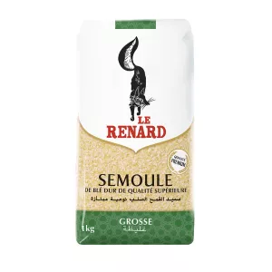 Semoule De Blé Grosse 1kg - RENARD