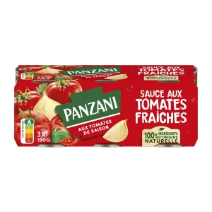 Sauce Tomates Fraiches 3x190g - Panzani