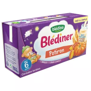 Blédiner malenge 6+ miezi 2x250ml - BLÉDINA