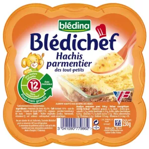 Plat bébé hachis parmentier dès 12 mois 230g - BLEDINA