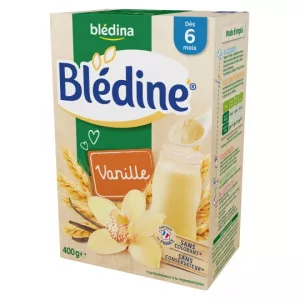 Babe Blédine nafaka kutoka miezi 6 ya vanilla ladha 400g - BLÉDINA