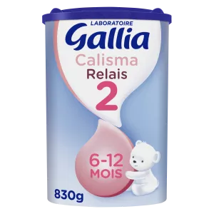 Lait Bébé En Poudre 2ème âge 6-12 Mois Calisma Relais 830g - GALLIA