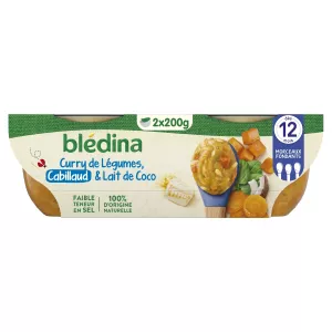 2x200g bol mguu cab coco 12m - BLÉDINA