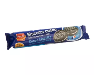 Rouleau De 14 Biscuits  Fourrés Noir & Blanc 154g - Poult