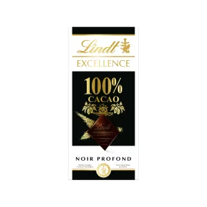 Excellence Noir 100%  Cacao   Tablette 50 G - LINDT