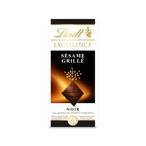 Tablette de chocolat noir graines de sésame Excellence 100g - LINDT