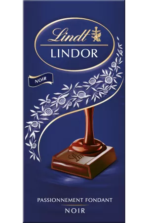 Lindor Black Tablet 150 G - LINDT