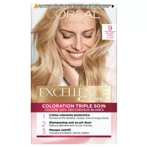 Hair Color 9 Very Light Blonde Excellence - L'oreal