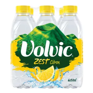 6x50clレモン風味の水 - VOLVIC