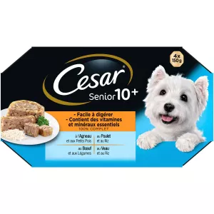 Корм для собак Senior Jelly 4х150г - CÉSAR