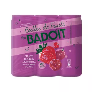 6x33cl Badoit Frui Roug Bul Fr