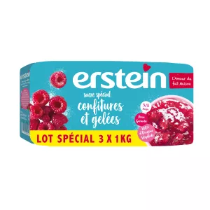 Sucre Gel Sachet Lot 3x 1kg - ERSTEIN