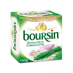 Fresh cheese spread Shallot and chives 150G - BOURSIN